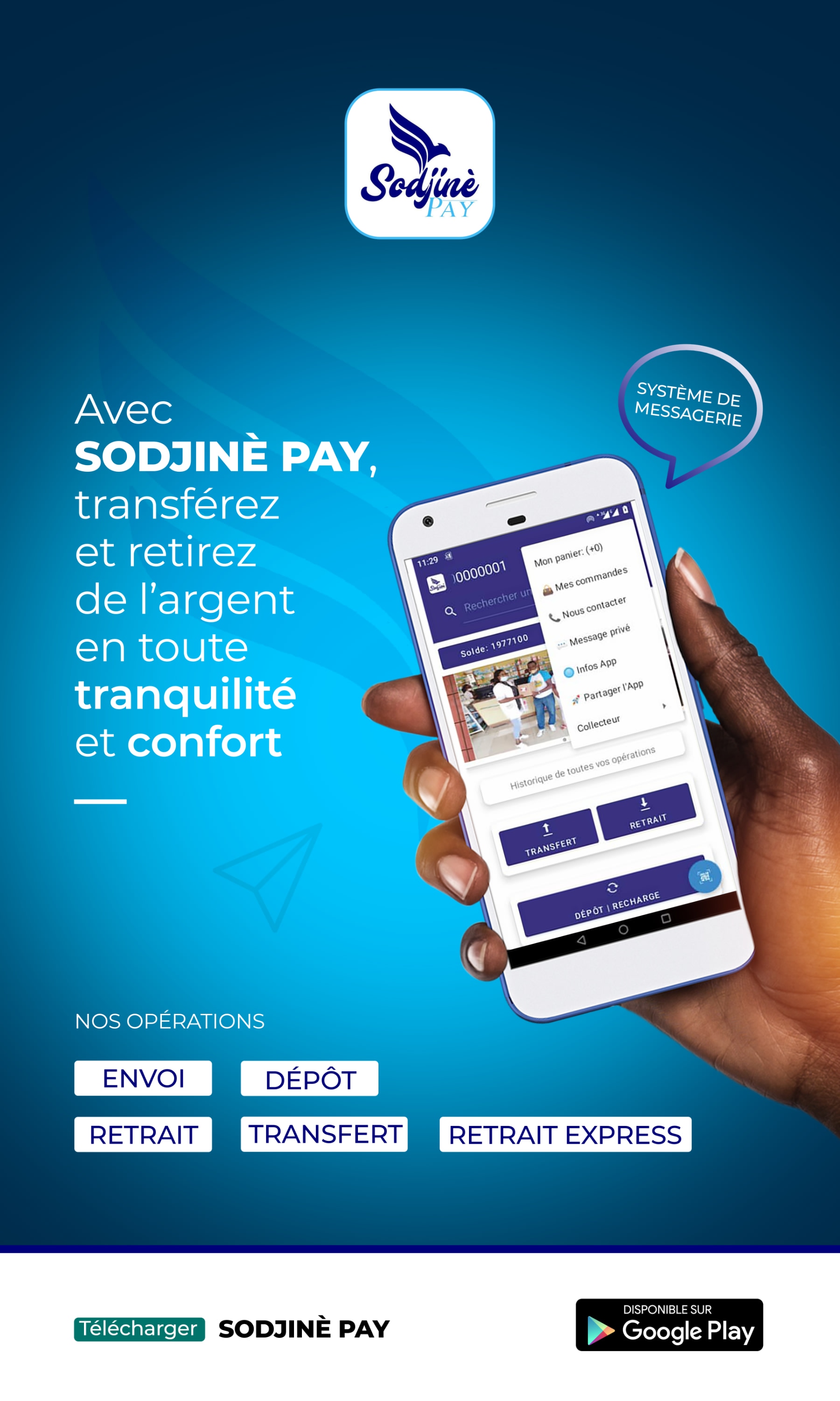Sodjinè Pay : Sodjinè Group Sarl
